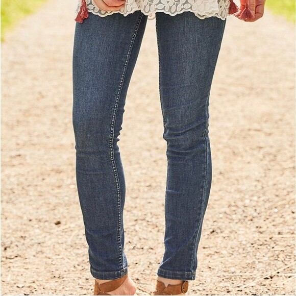 MATILDA‎ JANE  Jeans Skinny Straight 10" Rise SIZE 12 - Picture 1 of 6